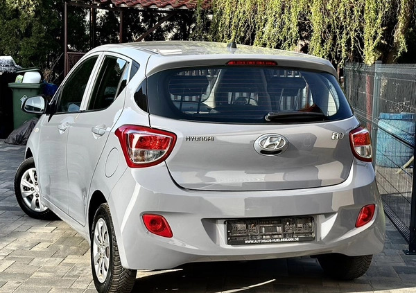 Hyundai i10 cena 24900 przebieg: 140000, rok produkcji 2015 z Białobrzegi małe 596